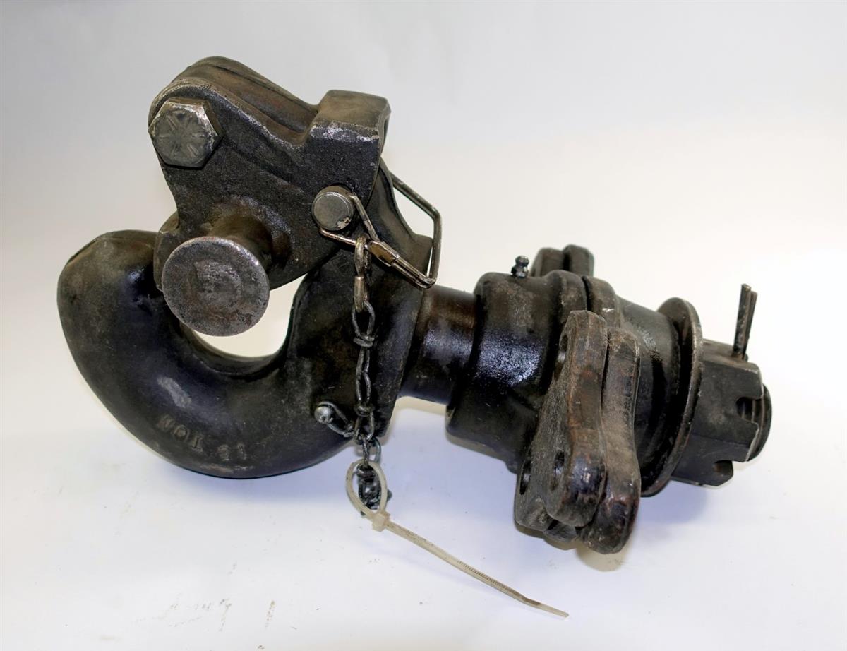 SP-1964 | SP-1964 Wallace Forge 15 Ton Swivel Mounted Pintle Hook for Commercial Trucks NOS (4).JPG
