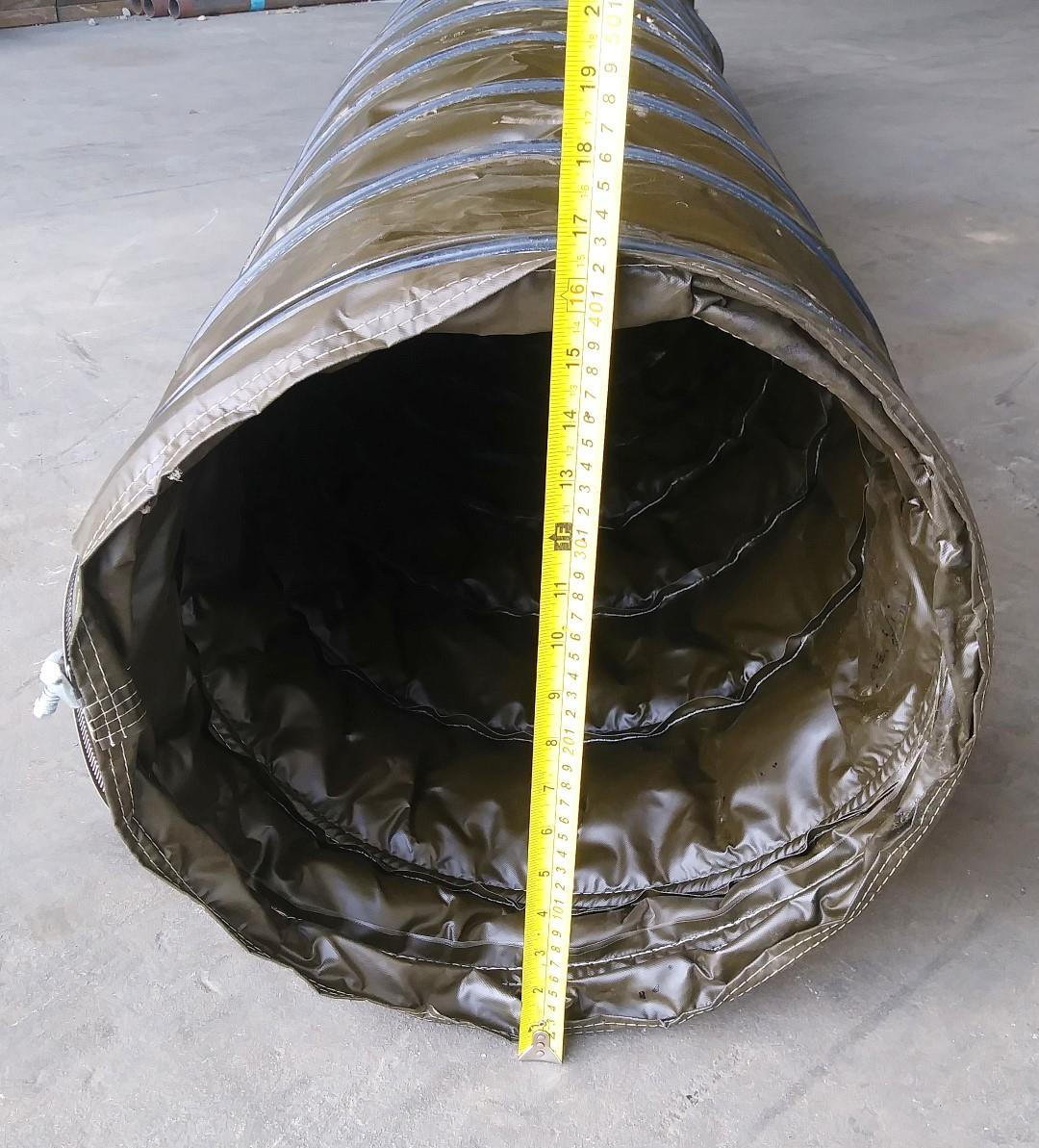 16 Inch x 8' Foot Flexible Air Duct Hose for Model H85 120,000 BTU  Portable Diesel Heater