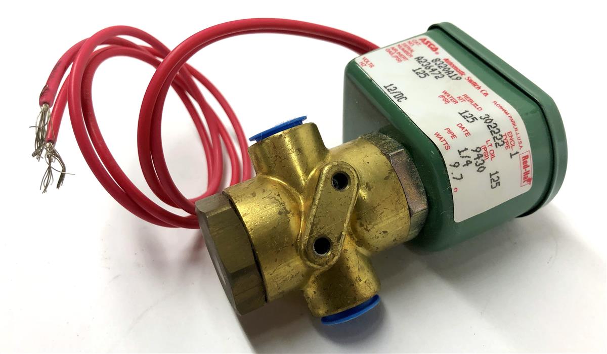 SP-2732 | SP-2732 12V ASCO Red Hat 3 Way Solenoid Valve  (7).JPG