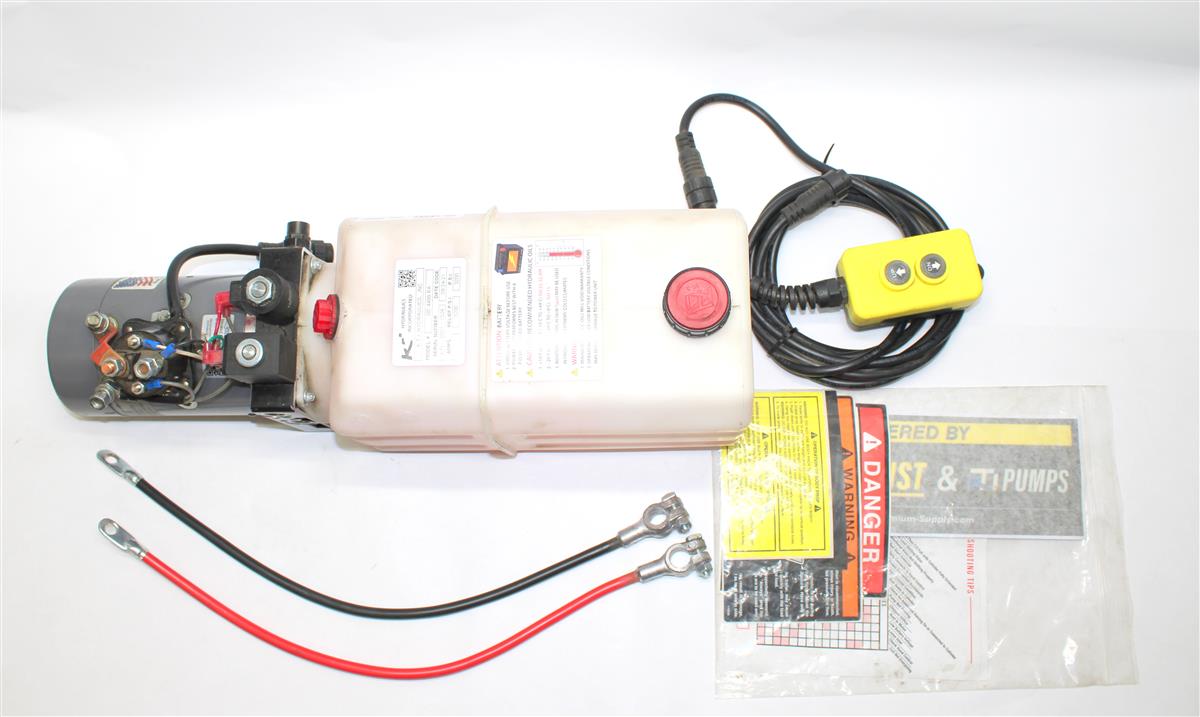 SP-2988 | SP-2988 6 Quart 12V KTI Double Acting Hydraulic Pump Kit (2).JPG