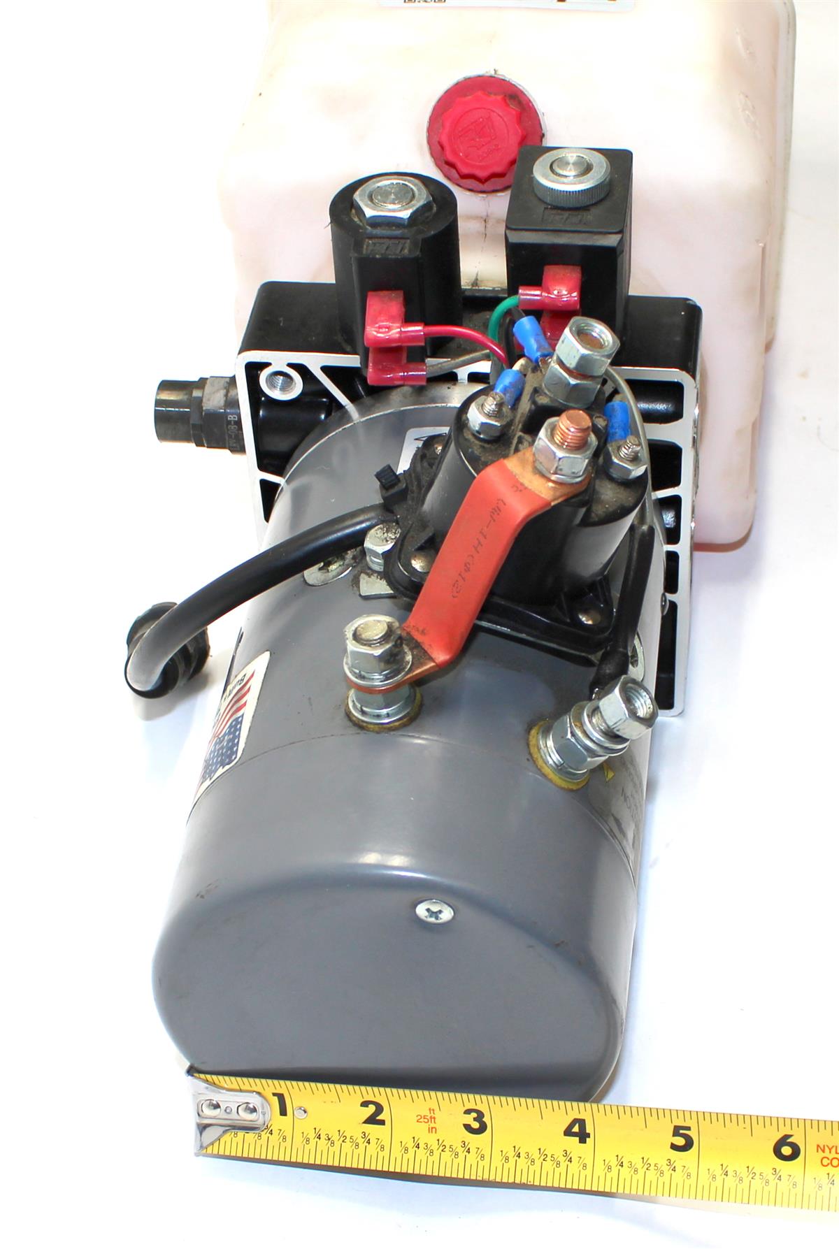 SP-2988 | SP-2988 6 Quart 12V KTI Double Acting Hydraulic Pump Kit (8).JPG