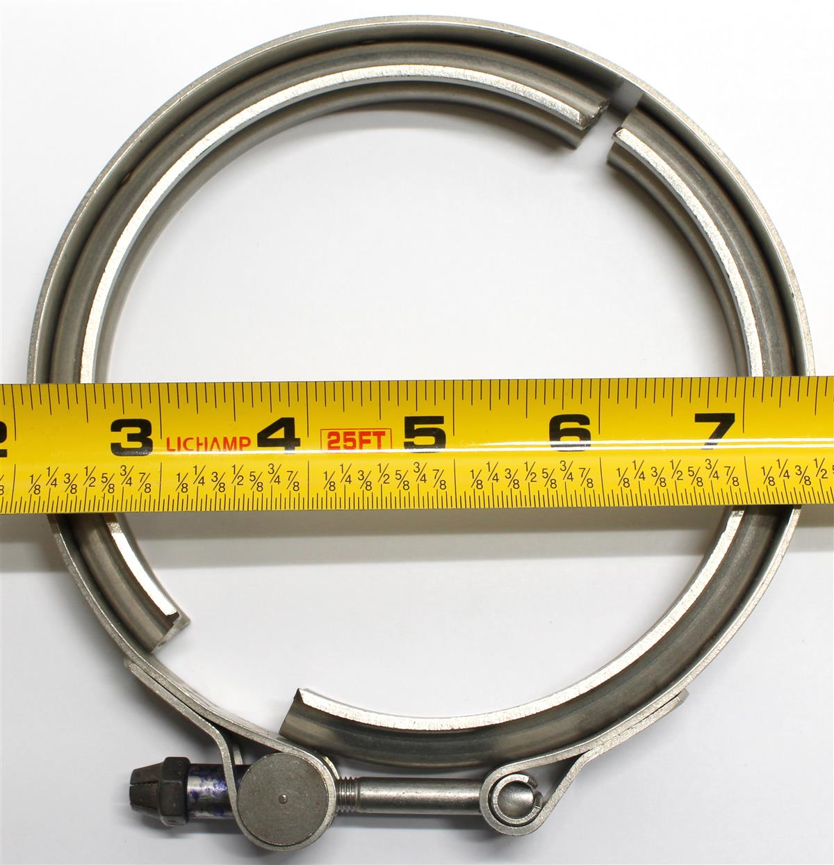 SP-407 | SP-407  Grooved Coupling Exhaust V Band Loop Clamp Multifuel Turbo Diesel Engine (3).JPG