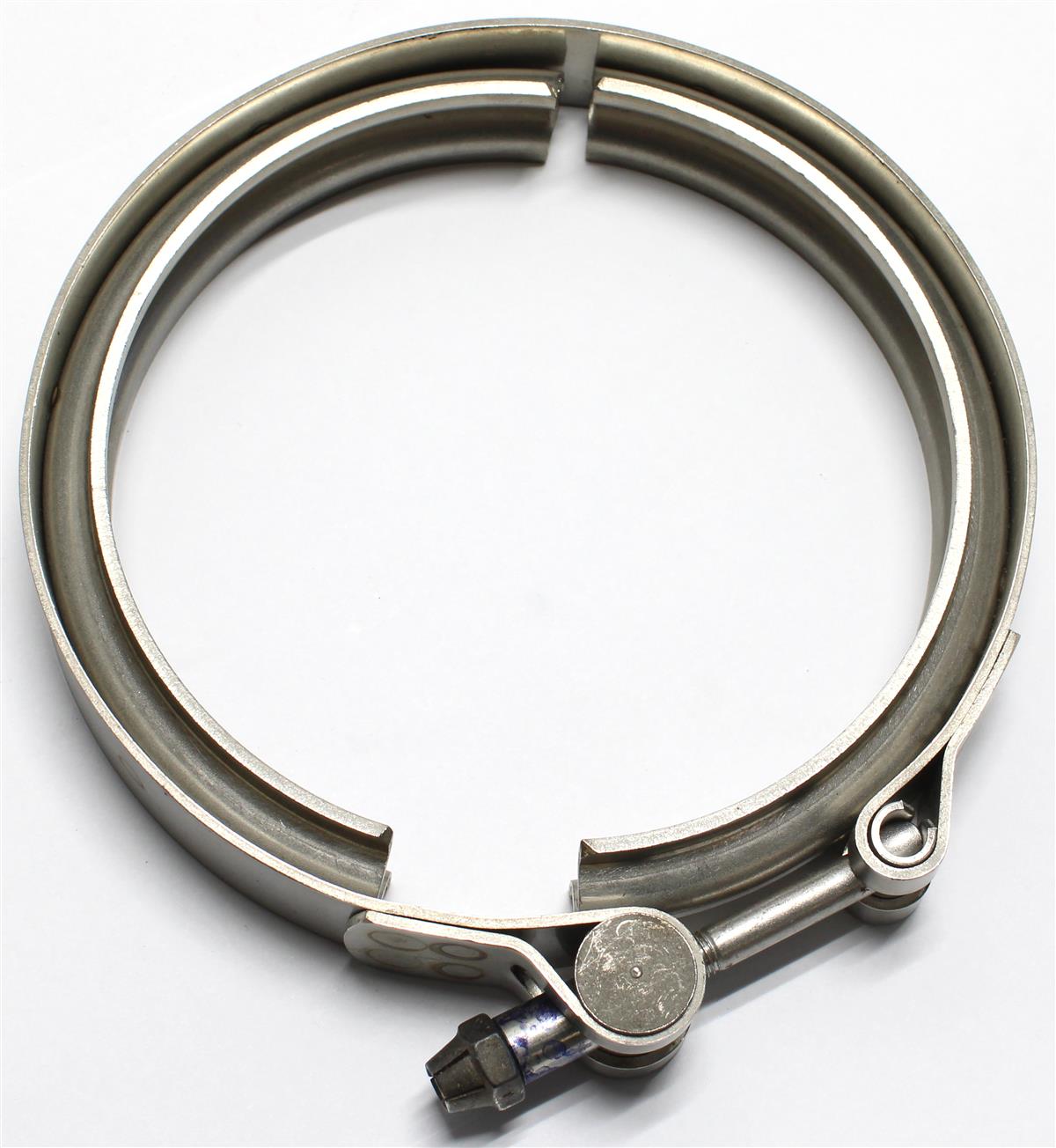 SP-407 | SP-407  Grooved Coupling Exhaust V Band Loop Clamp Multifuel Turbo Diesel Engine (4).JPG