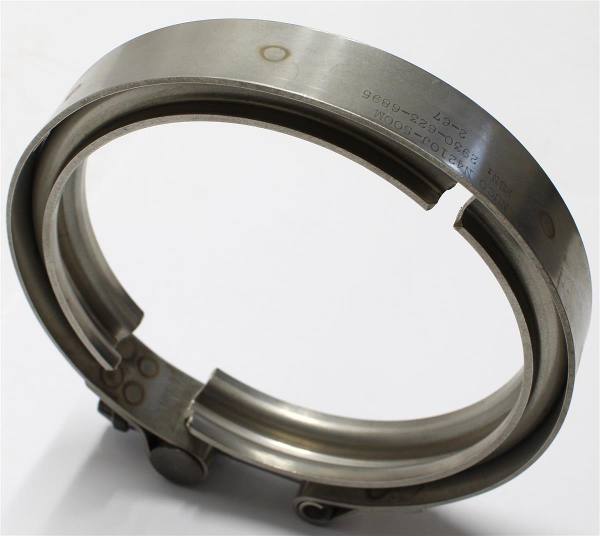 SP-407 | SP-407  Grooved Coupling Exhaust V Band Loop Clamp Multifuel Turbo Diesel Engine (8).JPG