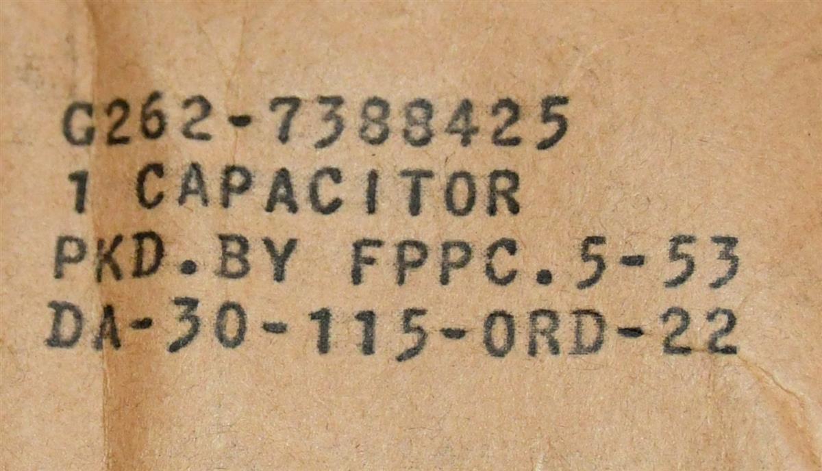 SP-565 | SP-565  Capacitor Patton M47 Tank G262 (4).JPG