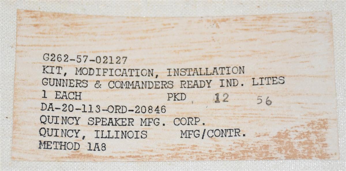 SP-568 | SP-568  Indicator Light Installation Modification Kit Patton M47 Tank G262 (4).JPG