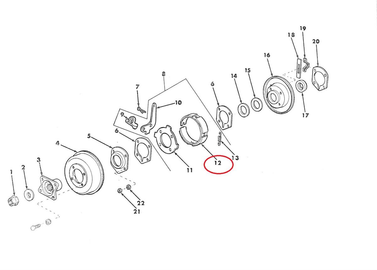 MU-152 | Service Brake Band And Lining Assembly Mule M274 (5).JPG