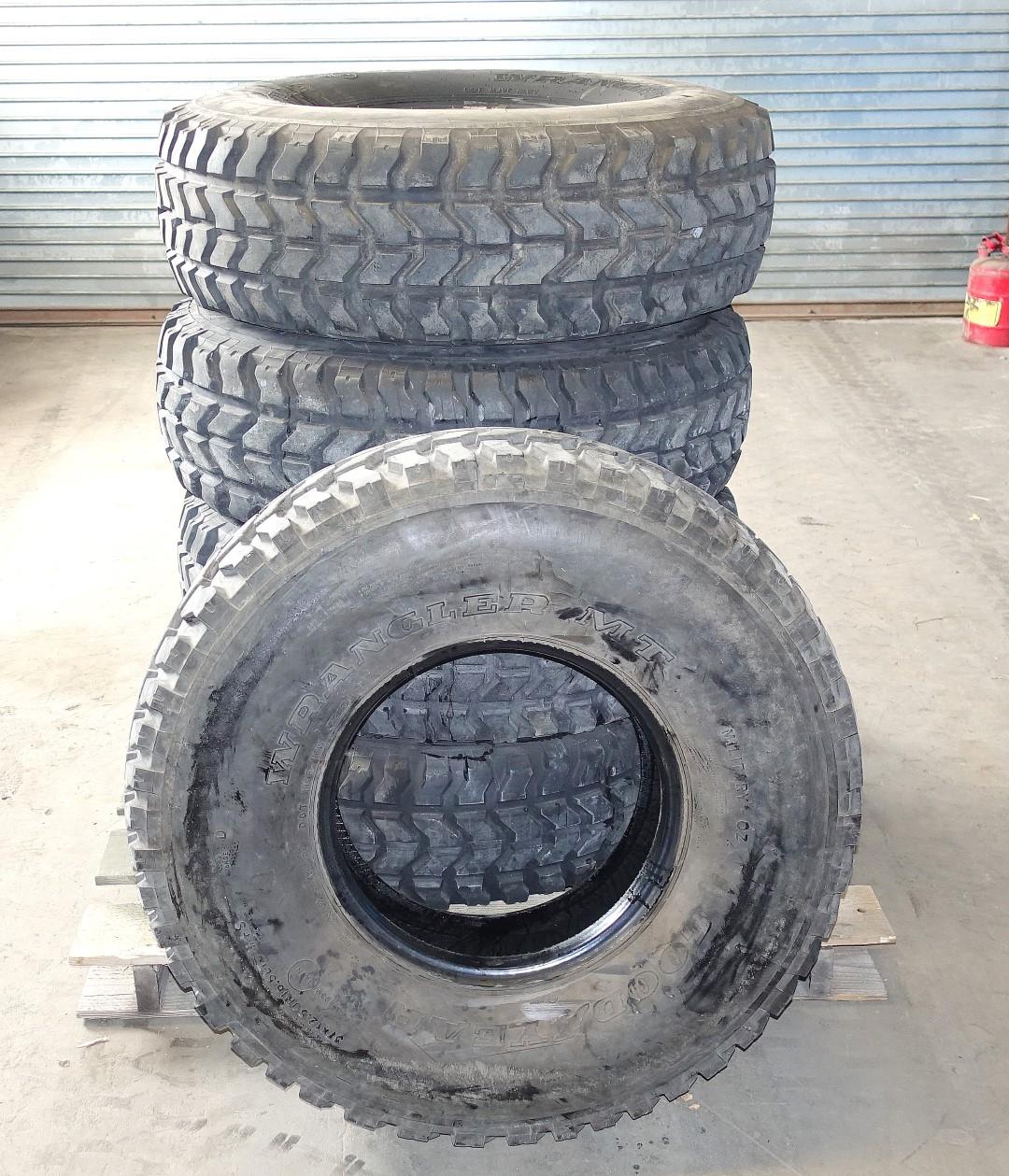 Goodyear Wrangler MT  Tire (5 Tire Lot Sale) HMMWV 90%