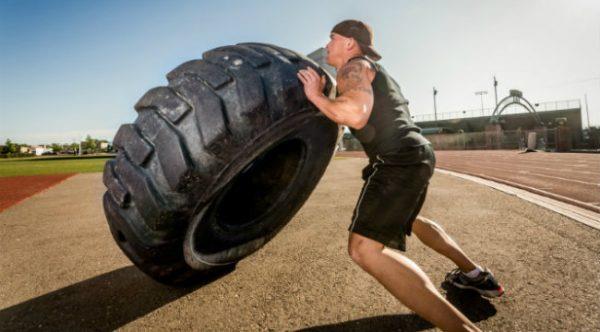 420 Lbs Pounds Crossfit Workout Gym Tire