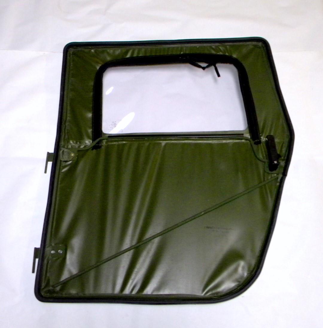 HM-643 | 2540-01-189-3460 Soft Top Door, Rear Right, Green with Both Door Handles. NOS.  (1).JPG