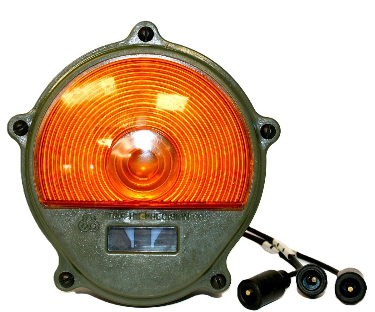 はる Front Turn Signal Marker Light 24 Volt Amber Color Orange Parking