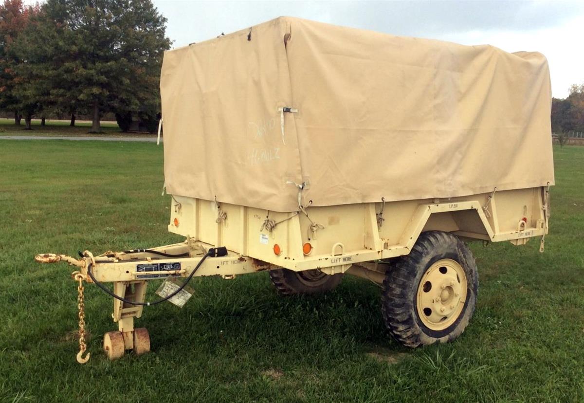 TR-204 | 2540-01-325-1863 Cargo Cover, Tan Vinyl for M105 A1,A2,A2C Two Wheel One and a Half Ton Cargo Trailer. NEW (1).jpg