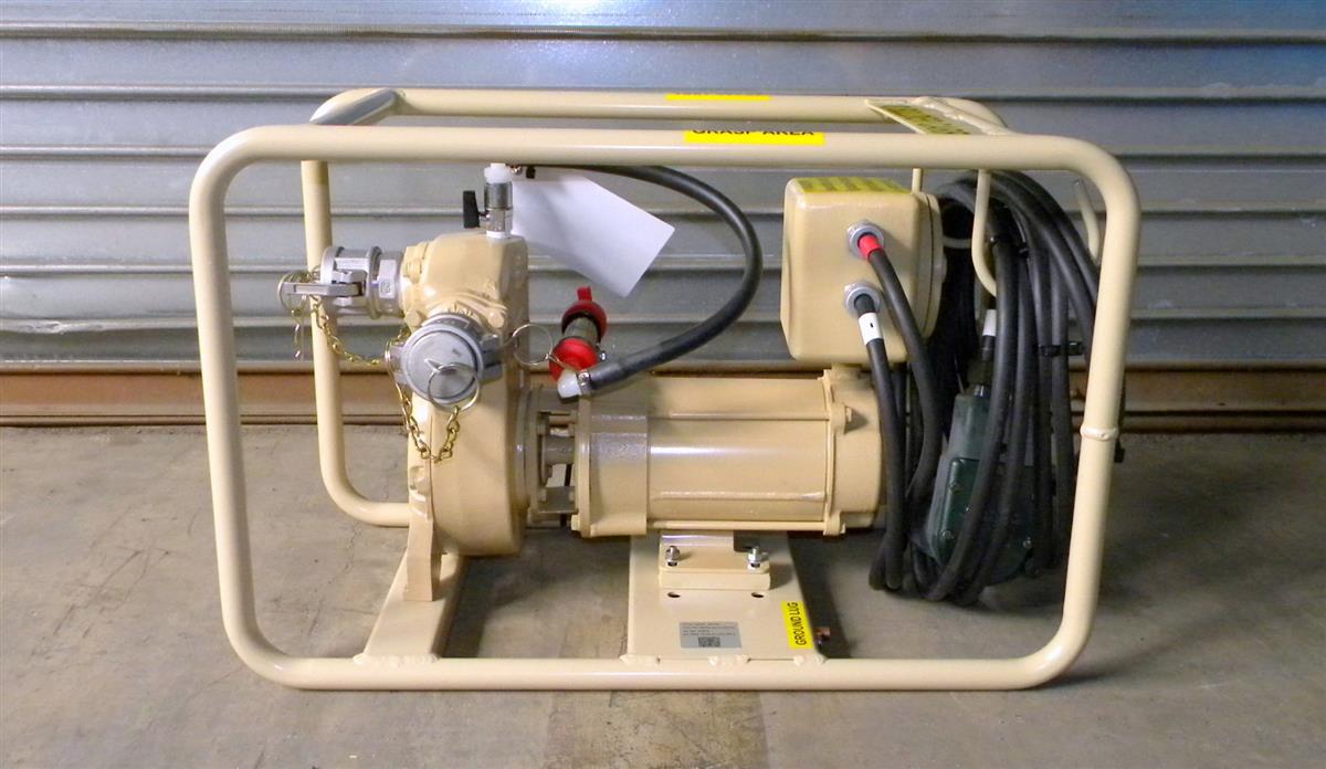 SP-1525 | 4320-01-247-2633 24 Volt Ohler Fuel Transfer Pump with Accessories Model AFPS-6315-24VDC. NOS.  (2).JPG