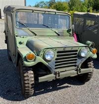 M151A2 AM General Jeep MUTT with M416 Trailer 4x4 Original Survivor Barn Find!