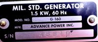 MSE-232 | MSE-232  Generator Stator Military Standard Engine 2A016 1.5 KW (11).JPG