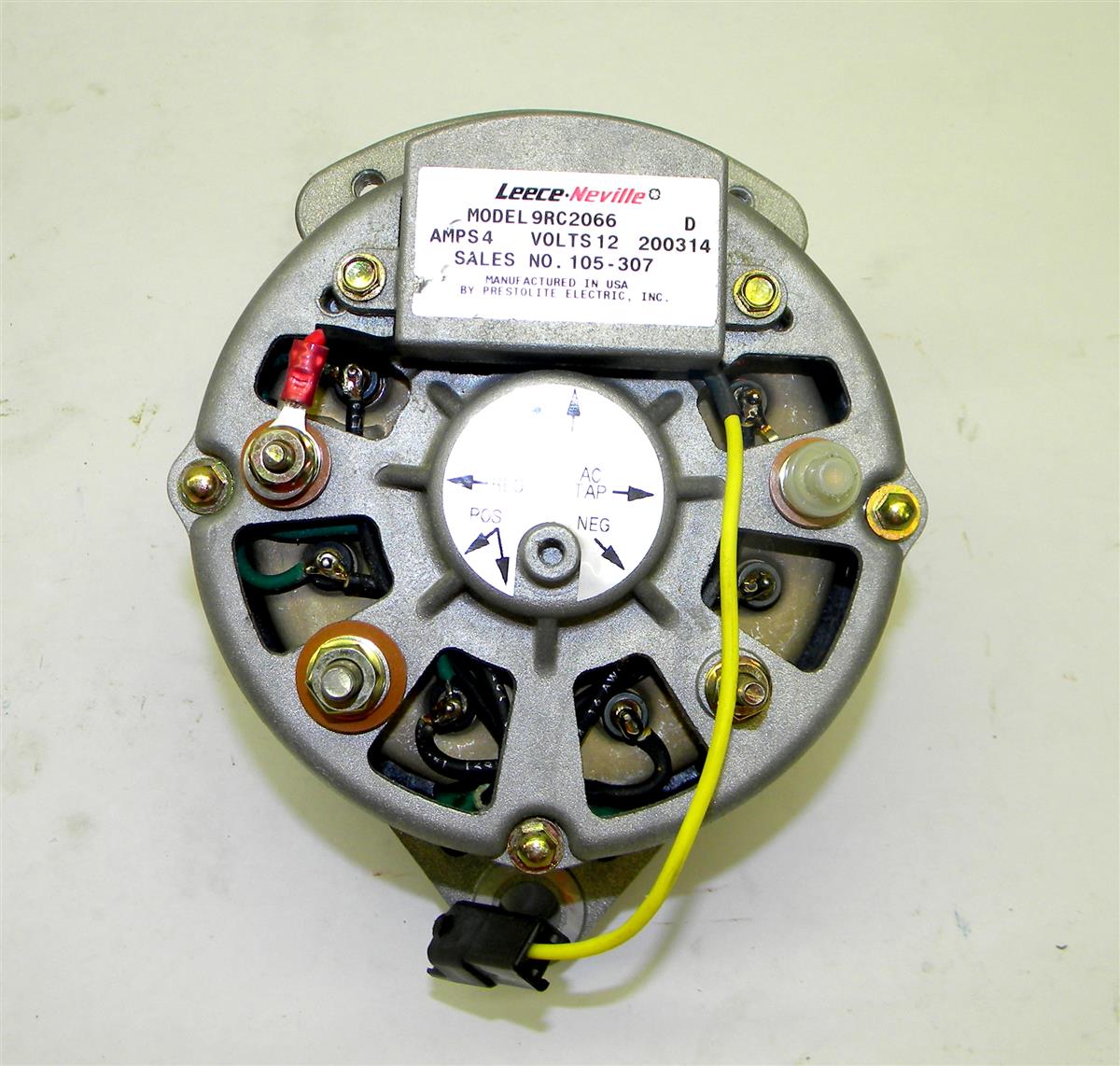 SP-1405 | 2920-01-291-8521 Generator, Engine Assembly, Leece-Neville Prestolite 12 Volt, 37 Amp Alternator (4).JPG