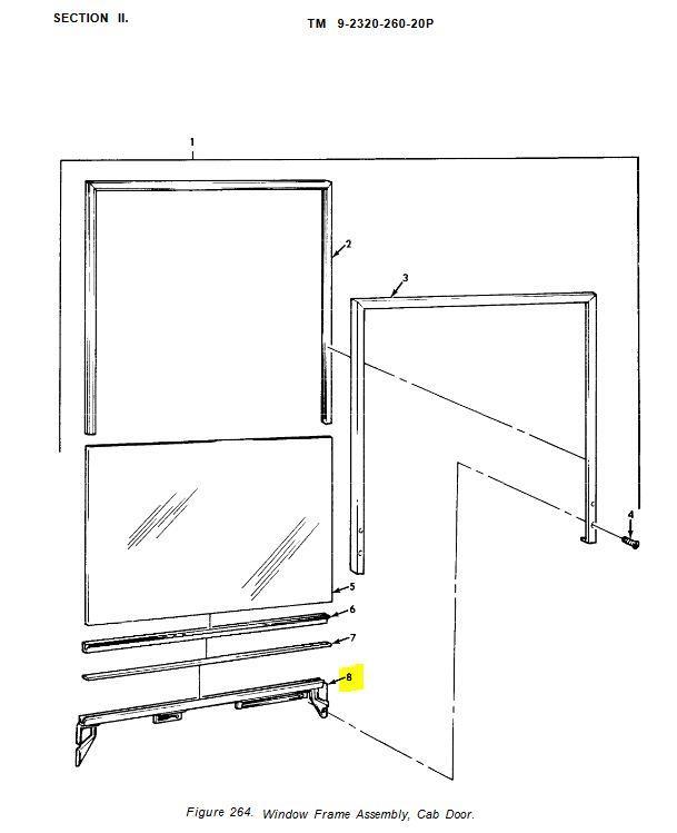 COM-5698 | COM-5698 Right Door Window Glass Channel Lift Dia1.JPG