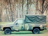 SP-1976 | 2540-01-191-8549 Green Vinyl Cargo Bed Cover for CUCV M1008 NOS (1).jpg