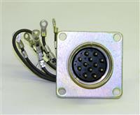 TR-208 | 2590-00-930-5663 12 Pin Trailer Receptacle with Mounting Plate for some military trailers NOS (2).JPG