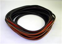MRAP-186 | 2590-01-557-1152 Weather Strip Rubber Seal 50 Foot Roll for MRAP. NOS.  (5).JPG