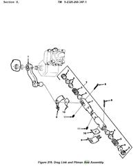 5T-1072 | 5T-1072  Steering Gear Pitman Arm Nut M809.JPG