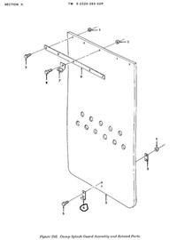 5T-1073 | 5T-1073  Splash Guard Hook Bracket M809.JPG