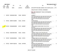 5T-1104 | 5T-1104 Rear Main Crankshaft Seal Cummins Diesel Engine NHC250 M809 M939A1 (1).JPG