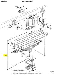 5T-2066 | 5T-2066  Spring Leaf Assembly For 5 Ton Trucks (1).JPG