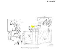 COM-5740 Grab Handle Truck Cab M54A2 M35A2 M809 M939A1 M939A2 