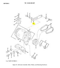 5T-2140 | 5T-2140 Alternator Belt Tension Adjustment Bracket M809 M939 (10).JPG