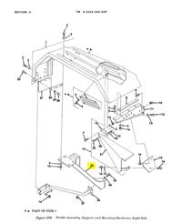 5T-2179 | 5T-2179 Front Fender Brace M809 Diagram.JPG