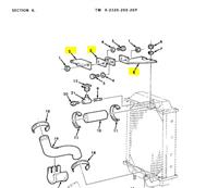 5T-2205 | 5T-2205  Radiator Top Angle Bracket Assembly M809 M931 Diag (1).JPG