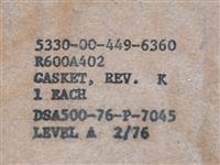 5T-2317 | 5T-2317  Gasket Cover Valve Model R6602 Continental Gas Engine M54A2 M809 M939A1 M939A2 (9).JPG