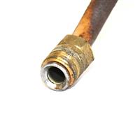 5T-2349 | 5T-2349  Return Line with Check Valve Fuel Injection Pump Head to Tank Cummins NHC250 Diesel Engine M809 M939A1 (4).JPG