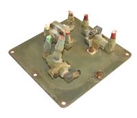 5T-2355 | 5T-2355  Air Brake Valve with Plate Under Driver Side Air Brake Line M939A1 (3).JPG