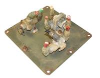5T-2355 | 5T-2355  Air Brake Valve with Plate Under Driver Side Air Brake Line M939A1 (4).JPG