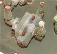 5T-2355 | 5T-2355  Air Brake Valve with Plate Under Driver Side Air Brake Line M939A1 (6).JPG