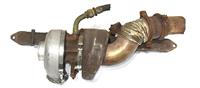 5T-2360 | 5T-2360  Exhaust Manifold with Turbocharger Mack Truck 673 M54A1 (11).JPG