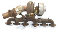 5T-2360 | 5T-2360  Exhaust Manifold with Turbocharger Mack Truck 673 M54A1 (2).JPG