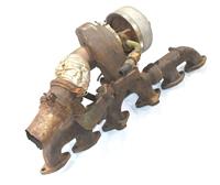 5T-2360 | 5T-2360  Exhaust Manifold with Turbocharger Mack Truck 673 M54A1 (4).JPG