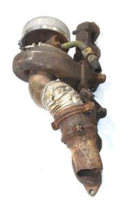 5T-2360 | 5T-2360  Exhaust Manifold with Turbocharger Mack Truck 673 M54A1 (7).JPG