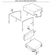 5T-588 | 5T-588  Wrecker Operator Station Soft Top Support Bows (1).JPG