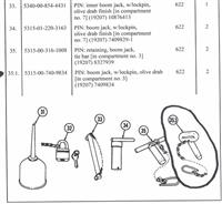 5T-922 | 5T-922  Wrecker Truck Headless Boom Jack Pin with Locking Pin.JPG