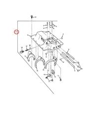 5T-984 | 5T-984 5 Ton Transmission Top Cover Parts Diagram.jpg