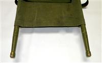 SP-1756 | 6530-00-783-7905 USGI Green Canvas Folding Litter, Stretcher with Wood Handles USED (3).JPG