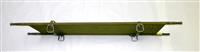 SP-1757 | 6530-00-783-7905 USGI Green Vinyl Folding Litter, Stretcher with Wood Handles USED (5).JPG