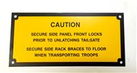 DT-408 | 9905-00-116-5295 Side Panel Front Locks Caution Data Plate NOS (1).JPG