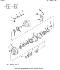 9M-1009 | 9M-1009  Rear Axle Brake Chamber Mounting Bracket M939A2.JPG