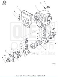 9M-1045 | 9M-1045  Transfer Case To PTO Hydrauic Pump U-Joint M936 Wrecker.JPG