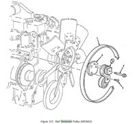 9M-1047 | 9M-1047  Belt Tensioner 8.3L Cummins Turbo Diesel Engine M939A2.JPG